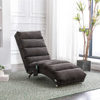 Massage Chaise Lounge Indoor, Ergonomic Electric Massage Lounger
