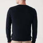 Button-Up Cardigan // Navy Blue
