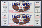 1996 East West Shrine Game (2) Full Tickets Stanford Stadium 1/13/96 M. Harrison