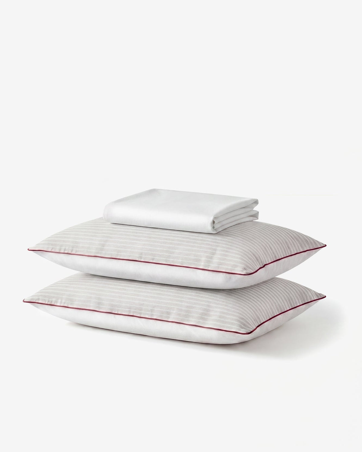 Mare Stripe Silky Lyocell Fitted Sheet Set