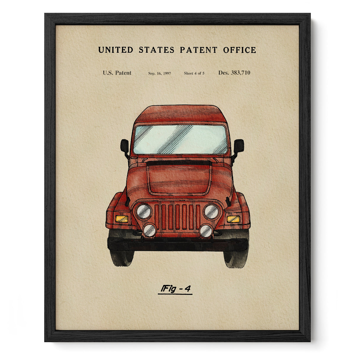 Red Offroad Car (1997)