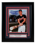 Dale Murphy Signed/Inscribed 8x10 Photo Atlanta Braves Framed JSA 185506