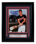 Dale Murphy Signed/Inscribed 8x10 Photo Atlanta Braves Framed JSA 185506