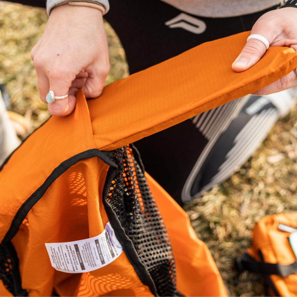 Walk-On with Harness & Storage // Orange