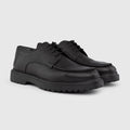 Nowra Antique Leather Men's Daily Shoe // Black