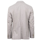 Wool Blend 3 Roll 2 Button Slim Fit Suit // Beige