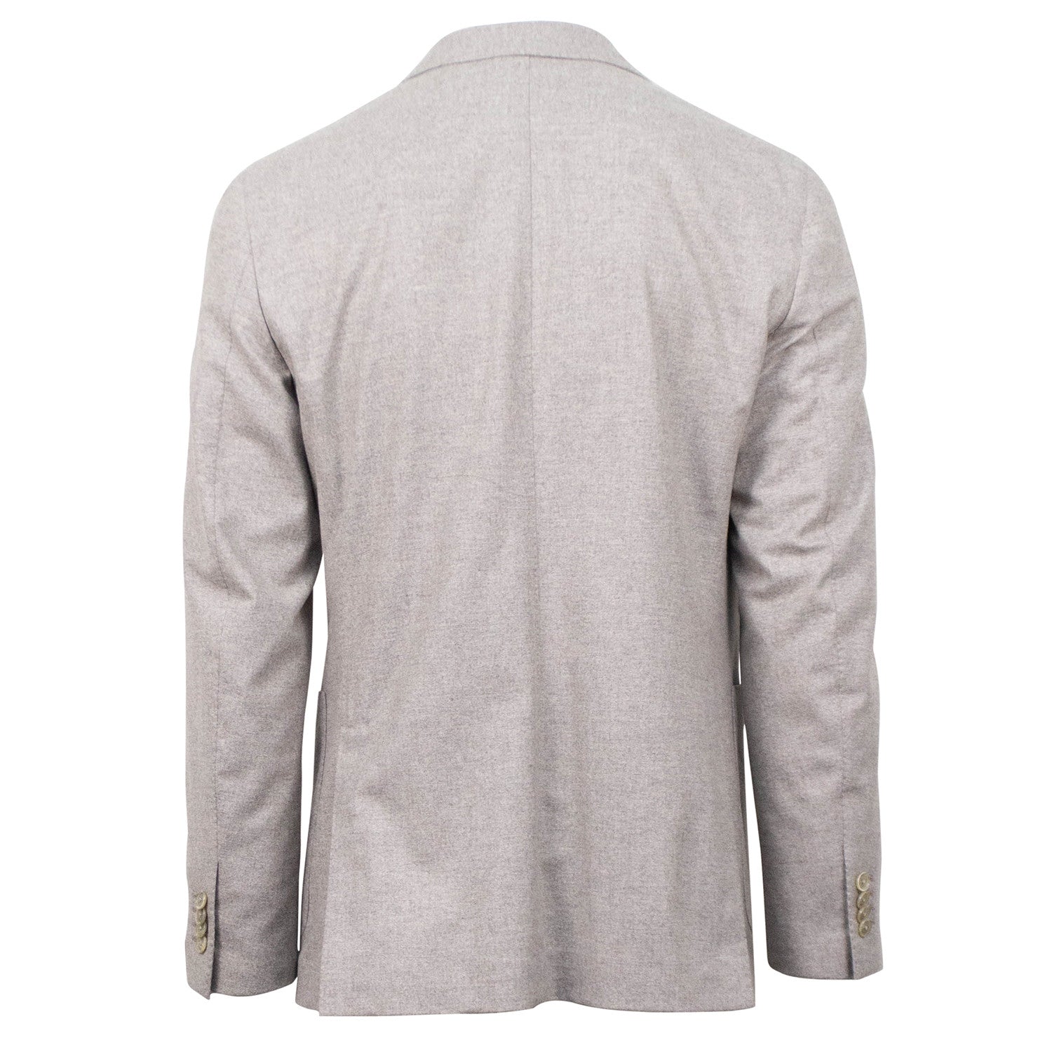 Wool Blend 3 Roll 2 Button Slim Fit Suit // Beige