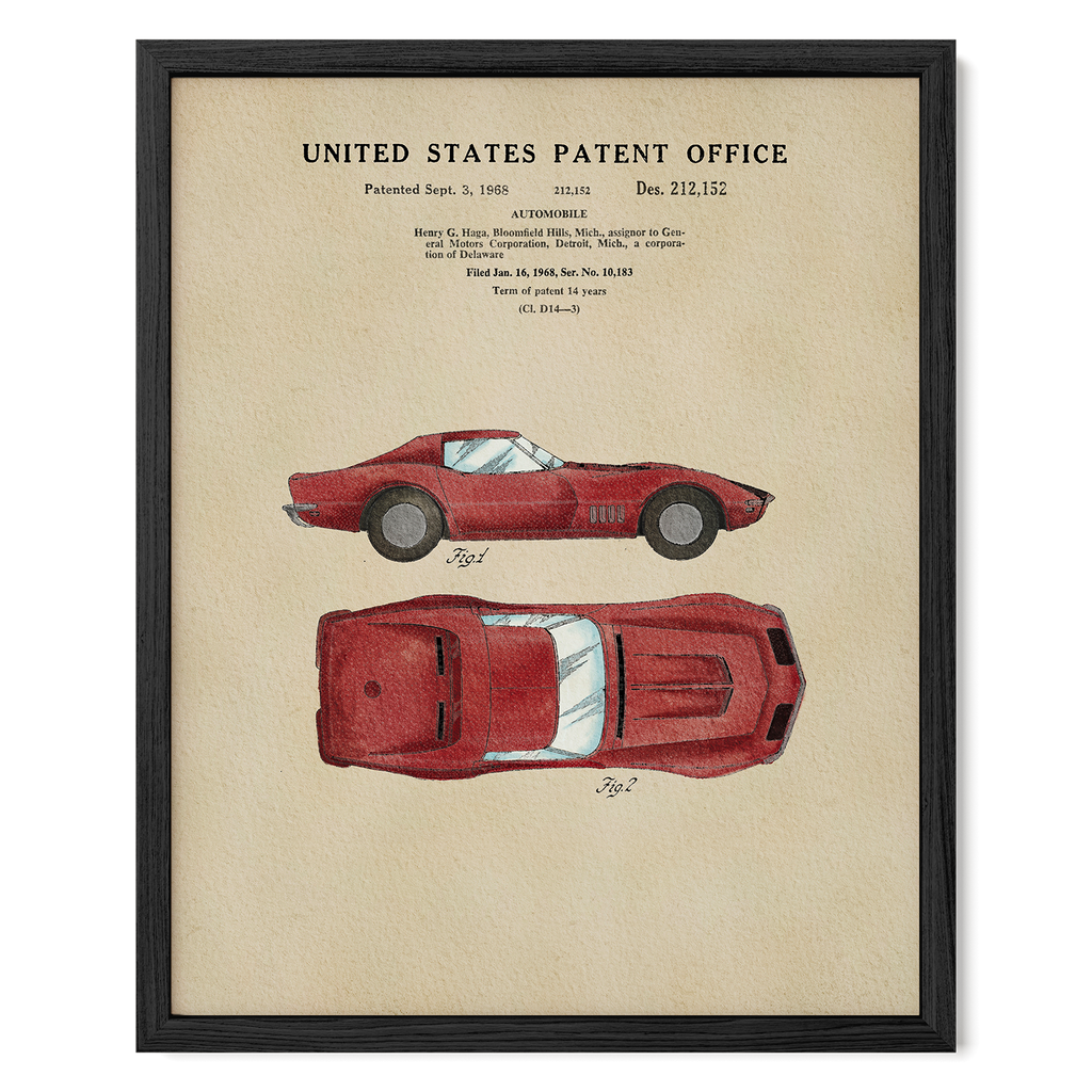 Red Muscle Car (1968)