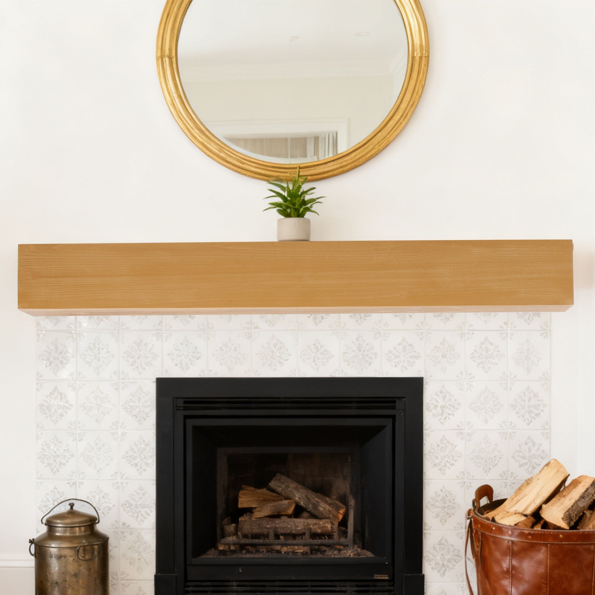 Fireplace Mantel Floating Shelf