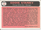Eddie Stanky Chicago White Sox Signed/Autographed 1966 Topps Card #448 151024