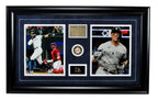 Aaron Judge Laser Engraved Autograph 8x10 Photo Collage Yankees Framed