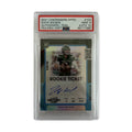 Zach Wilson // 2021 Contenders Optic Autograph Teal // Limited Edition #25/75 // Rookie Card // PSA 9 Mint 10 Auto