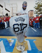 Jonny Gomes Signed/Inscribed 16x20 Photo Boston Red Sox PSA/DNA 192348
