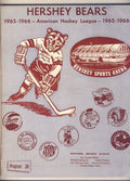 Hershey Bears 4/6 1966 Program vs. Quebec AHL 127995