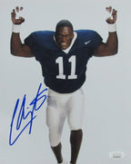 LaVar Arrington Signed/Autographed 8x10 Photo Penn State JSA 190819
