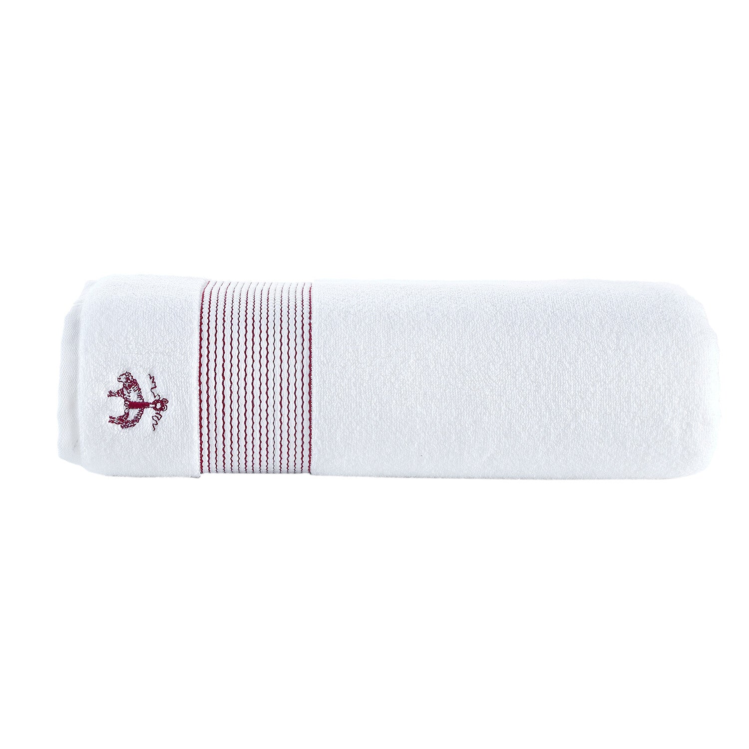 Brooks Brothers Rope Stripe Border // Bath Sheet
