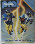 1981 San Diego Chargers vs. Baltimore Colts NFL Game Program 145659