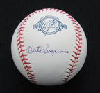 Bert Campaneris Signed/Auto Yankees 100th OML Baseball JSA 186790