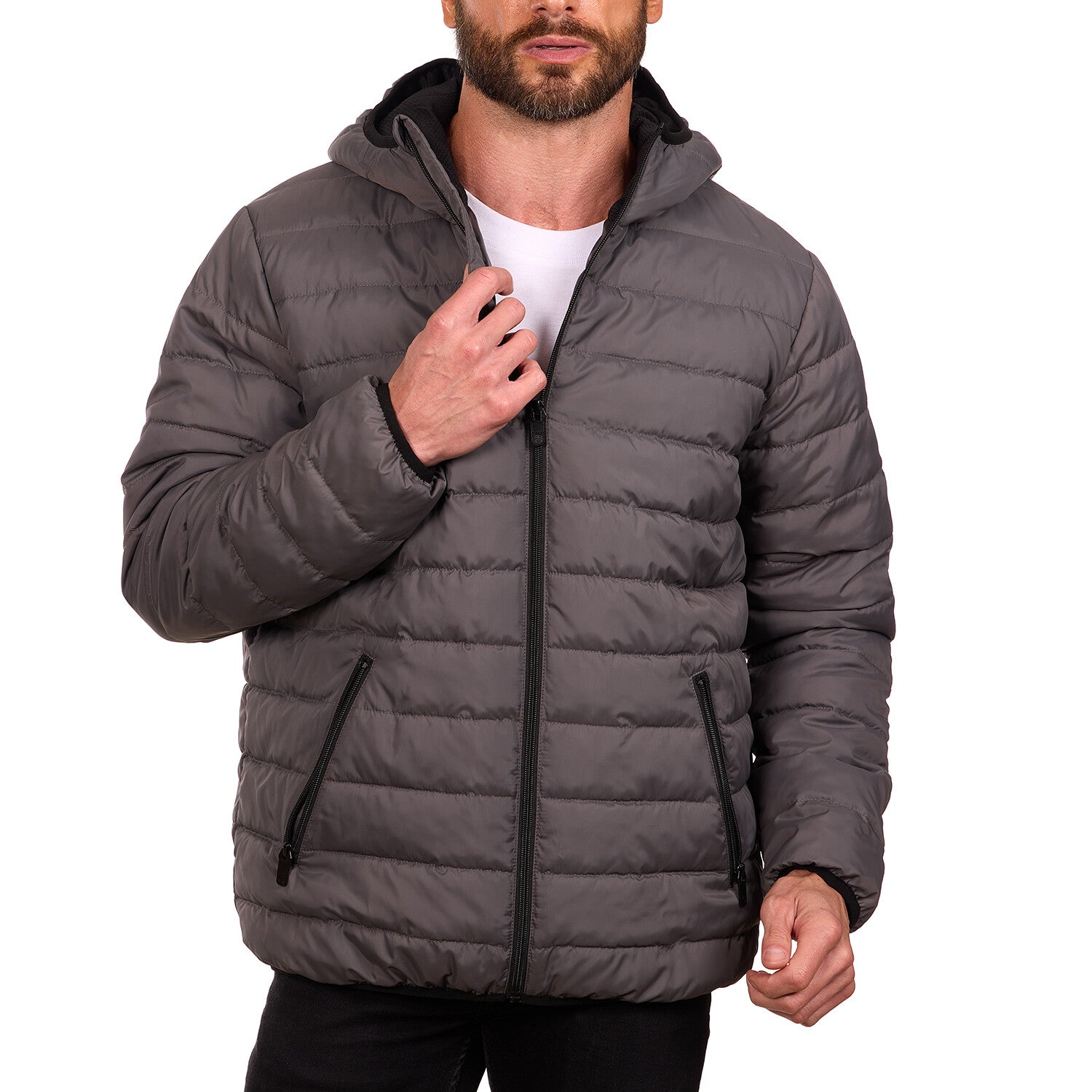 Faux Packable Jacket // Magnet
