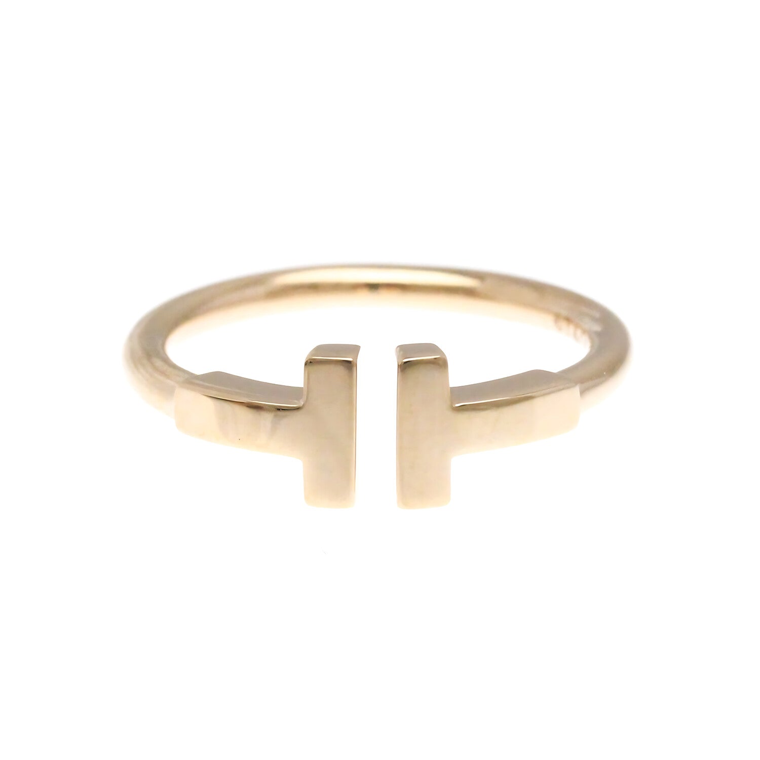 Tiffany & Co. // 18k Rose Gold Wire Ring // Ring Size: 5 // Store Display