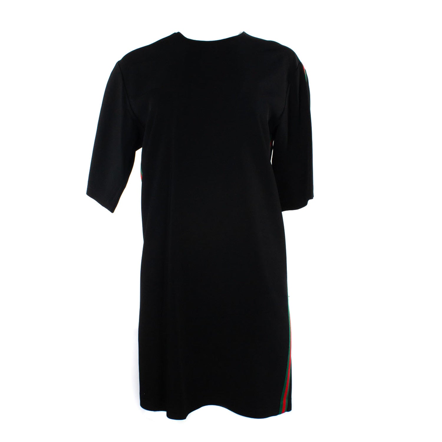 Women's Stretch Viscose Tunic Dress // Black