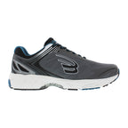 Aquarius Sneaker // Regular Width // Charcoal + Blue