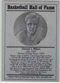 1986-2002 Basketball Hall of Fame Metallic GEORGE L. MIKAN Series 12 128806