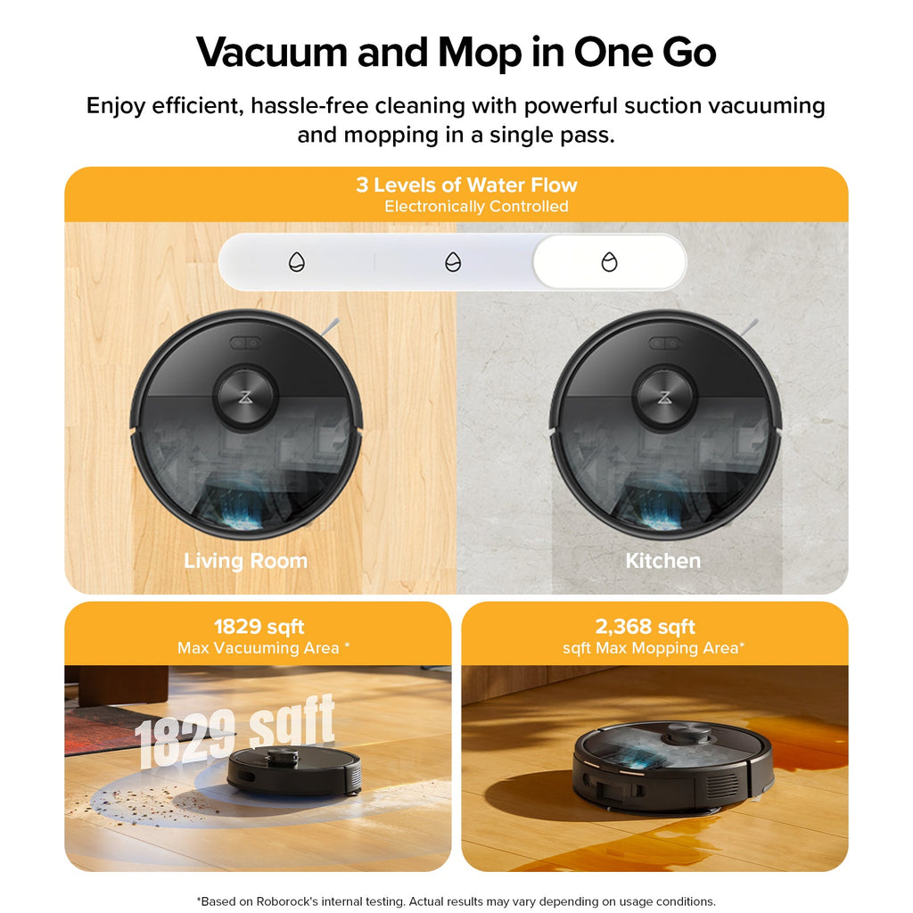 Roborock Q7 M5+ Robot Vacuum and Mop with Auto- Empty Dock (Upgraded from Q5 Max+)