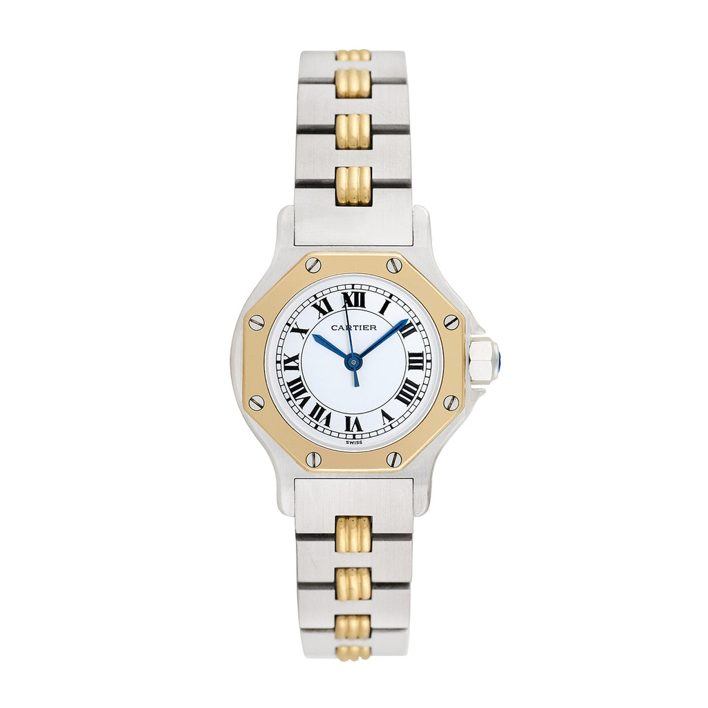 Cartier Ladies Santos Octagon Automatic // 764-TM211741 // Pre-Owned