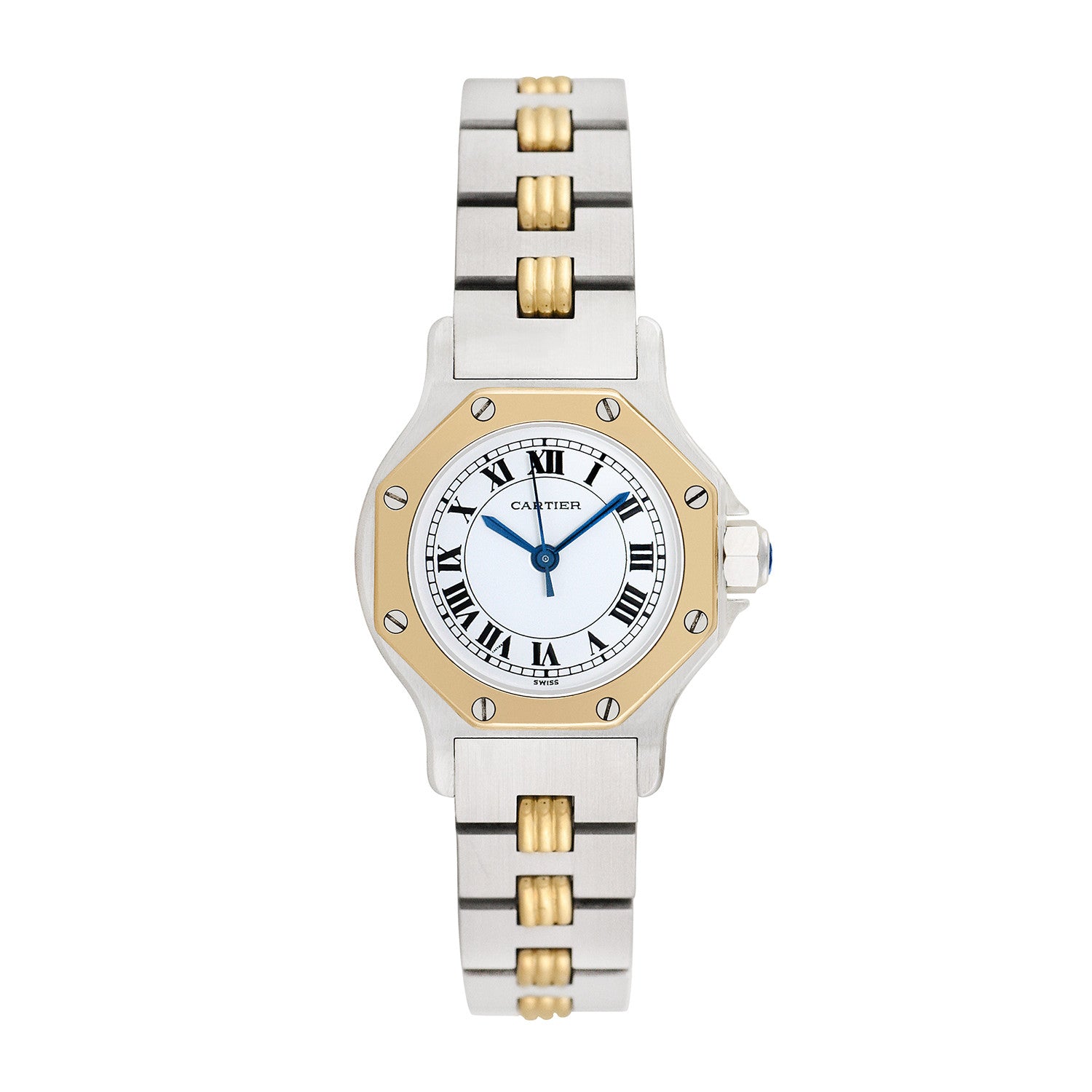 Cartier Ladies Santos Octagon Automatic // 764-TM211741 // Pre-Owned