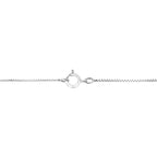 10K White Gold 1.0 Cttw Round-Cut and Princess-Cut Diamond Heart Shaped 18" Pendant Necklace (H-I Color, SI2-I1 Clarity)