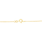 10k Yellow Gold Plated .925 Sterling Silver 3.0 cttw Round-Cut Diamond Open Heart Pendant Necklace (J-K Color, I1-I2 Clarity) - 18"