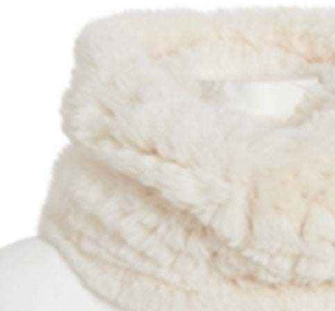 Steve Madden Women's Faux Winter Infinity Scarf White Size Regular
