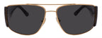 Versace Sunglasses VE2163-100287-63-15-135 Non-Polarized
