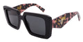Prada Sunglasses PR23YS-1AB5S0-51-19-140 Non-Polarized