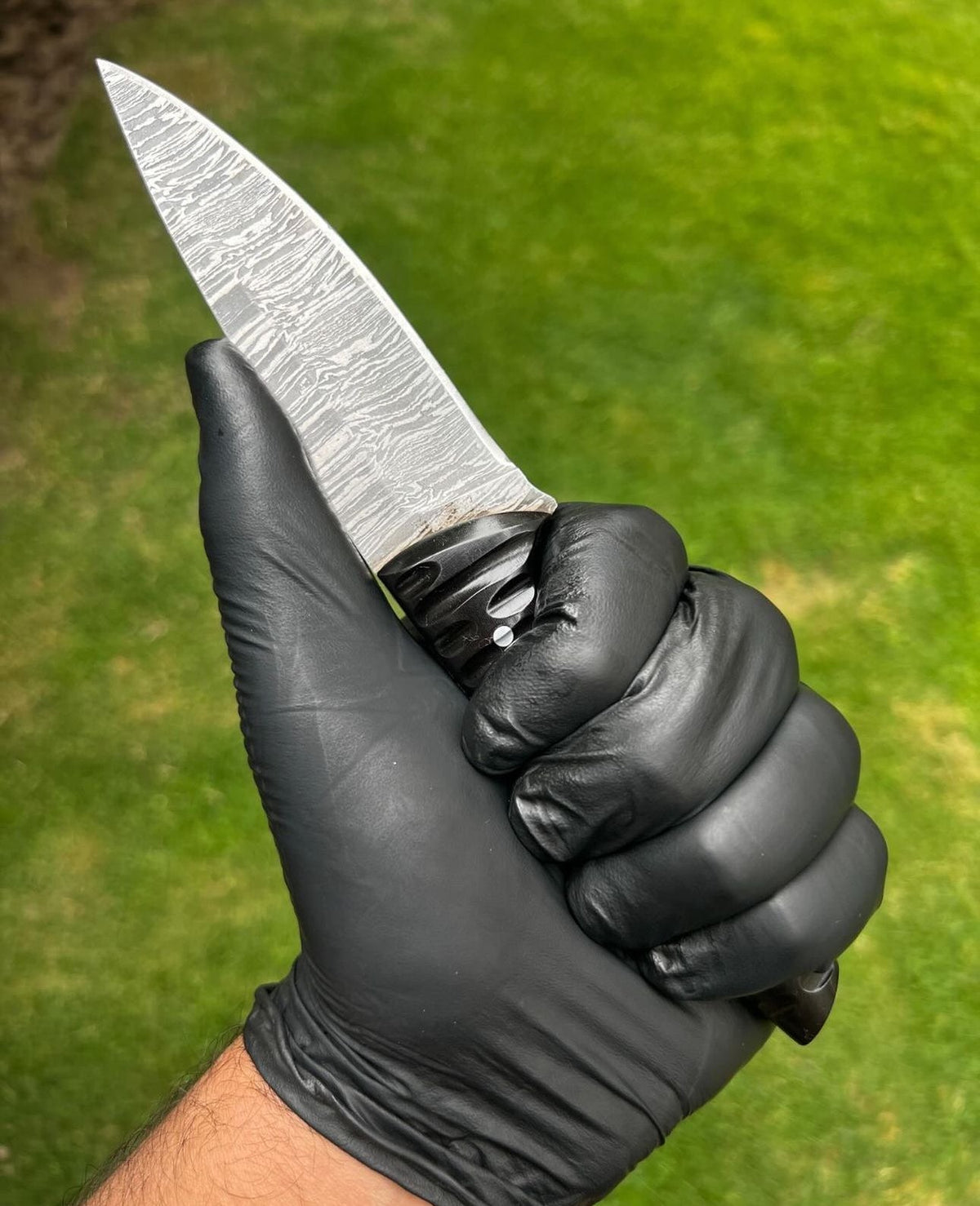 Damascus EDC Skinning Knife