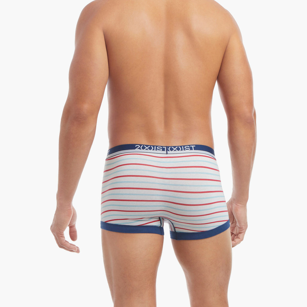 Stretch Trunk 4-Pack // Blue Topaz + Star Print + Rasberry Wine + Americana Pop