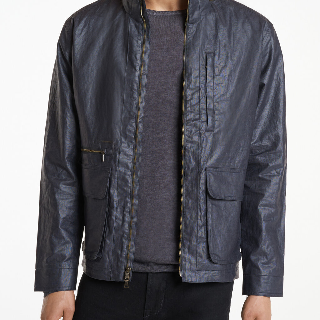 Irving Jacket - Zipper Cl // Dark Navy