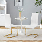 Luxury Aesthetic Upholstered Dining Chairs