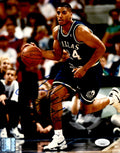 Jimmy Jackson Dallas Mavericks  Signed/Autographed 8x10 Photo JSA 162165