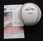 Scott Erickson Signed/Auto Yankees 100th OML Baseball JSA 186715