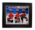 Parent/Clarke/Shultz Multi-Signed/Inscribed 16x20 Photo Flyers Framed JSA 192029