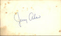 Cal Abrams Brooklyn Dodgers d.1997 Signed/Autographed 3x5 Index Card 162708