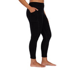 Women's Heavyweight Wool Leggings Thermal Base Layer Bottom - 100% Merino Wool