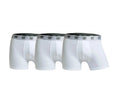 Cristiano Ronaldo CR7 Basic 3-Pack Trunk Boxer Briefs Men's Underwear — White