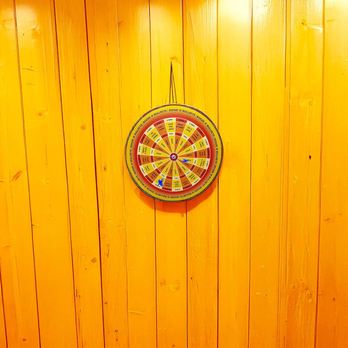Booze 'a' Bullseye - The Ultimate Beer Drinking Magnetic Dart Board Party Game