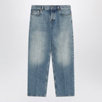 Gucci Straight Light Blue Jeans With Faded Effect Women