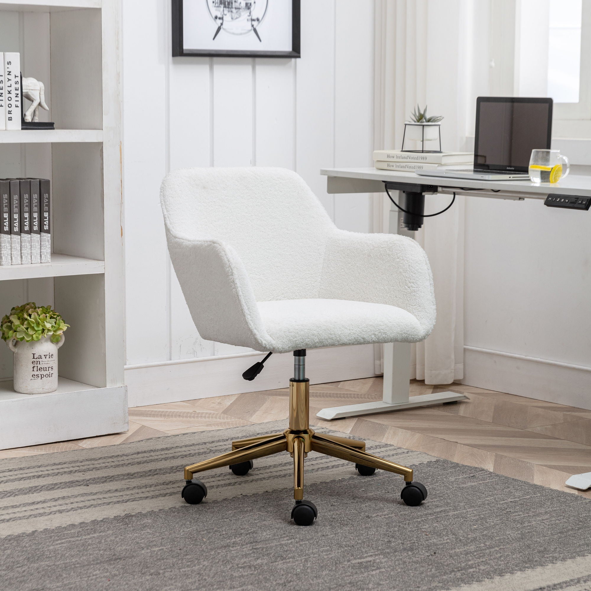 Modern Adjustable Height 360 Revolving Home Office Chair For Indoor