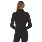 Midweight Women's Wool 1/4 Zip - 100% Merino Wool