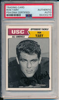 Bob Yary USC Signed/Autographed 1988 USC Card  PSA/DNA 164257